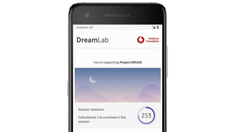 DreamLab user dashboard