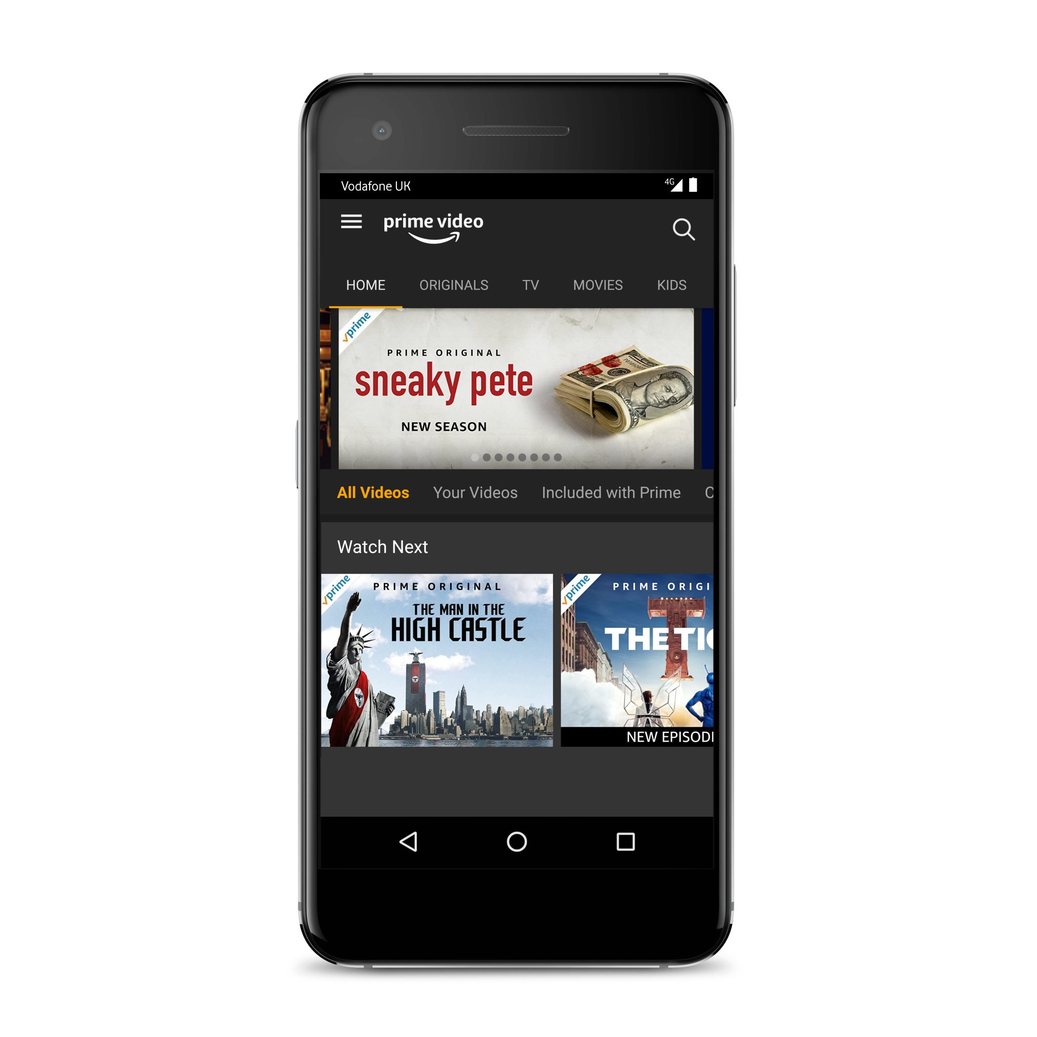 Amazon Prime Video on your mobile