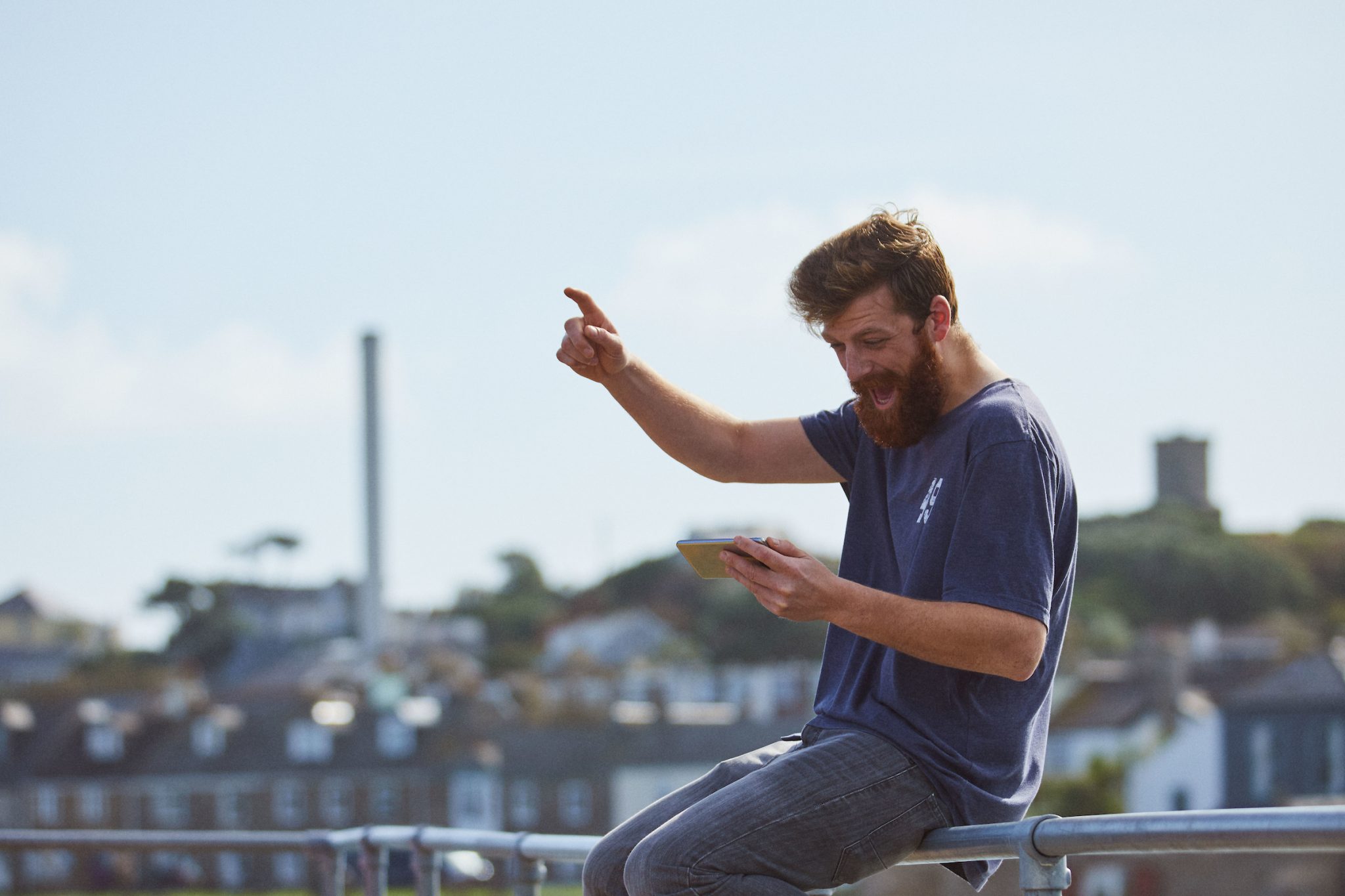 Football fan voting via smartphone