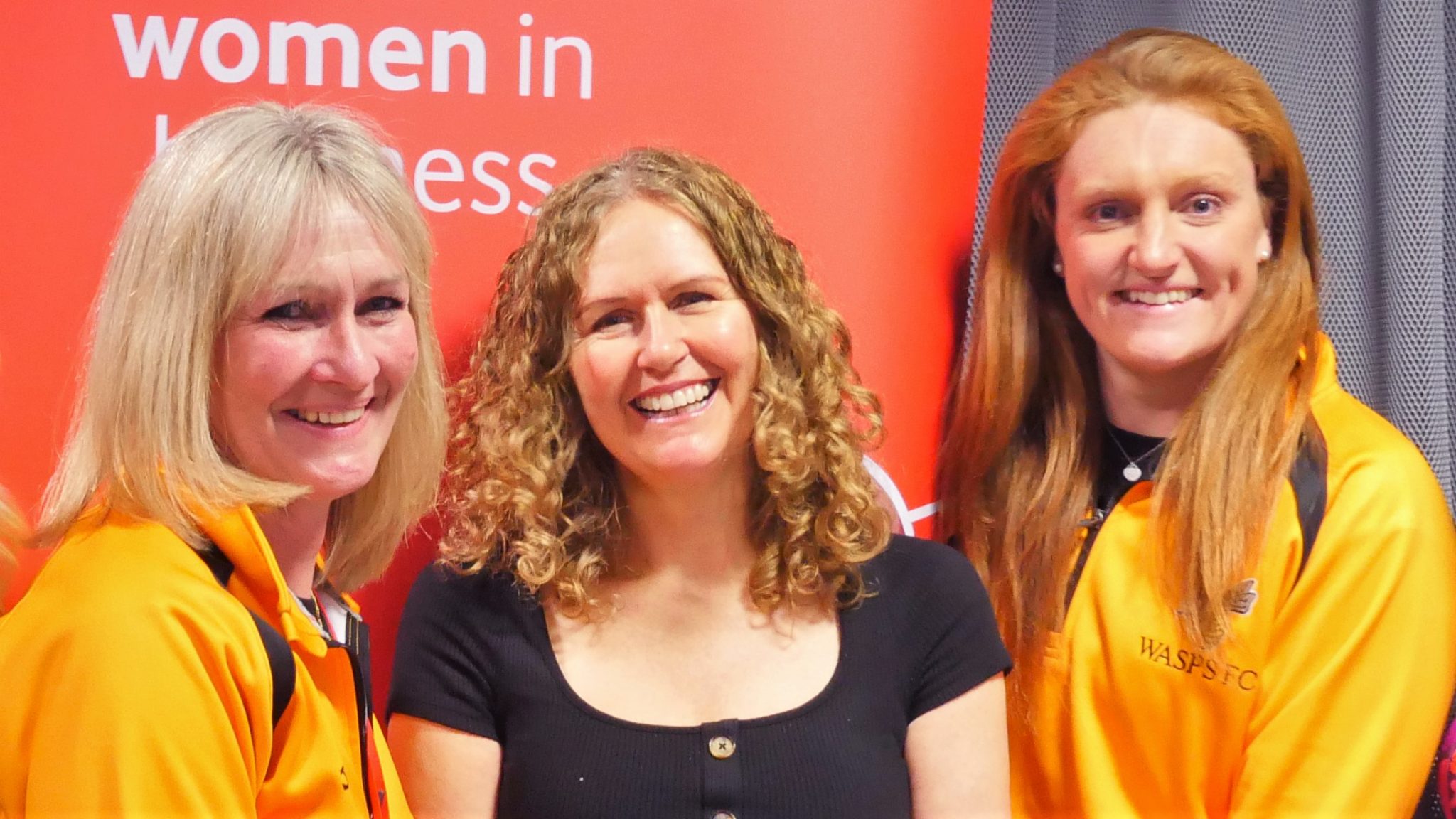 cropped photo of Giselle Mather, Kelly Phillip and Harriet Millar-Mills