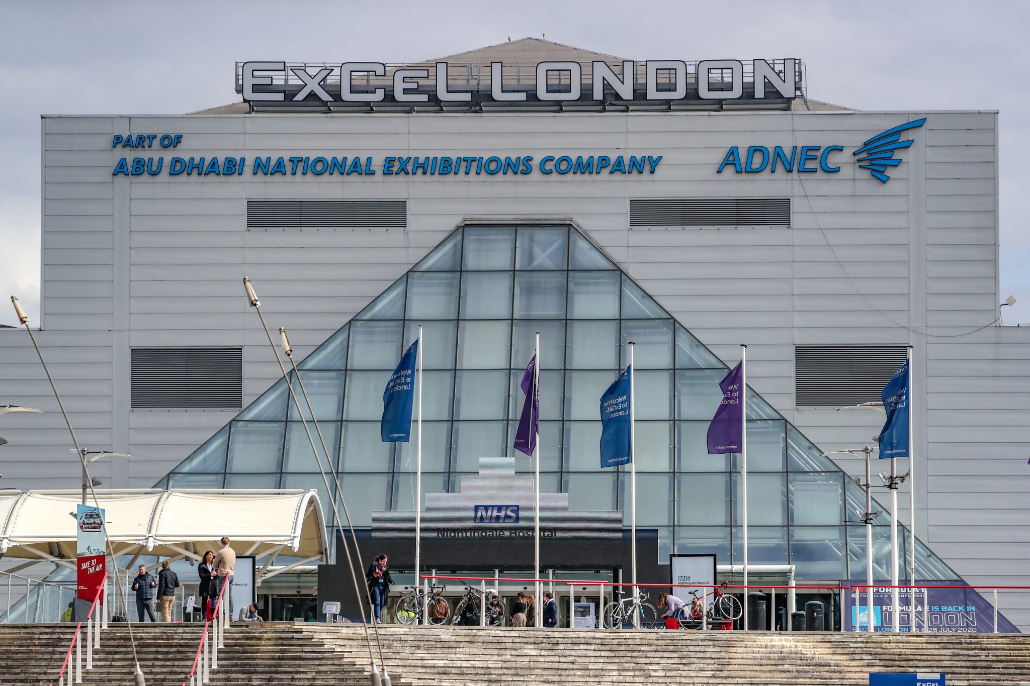 The Nightingale Hospital at London's Excel Centre