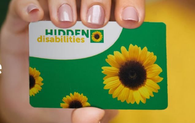 Hidden Disabilities Sunflower card