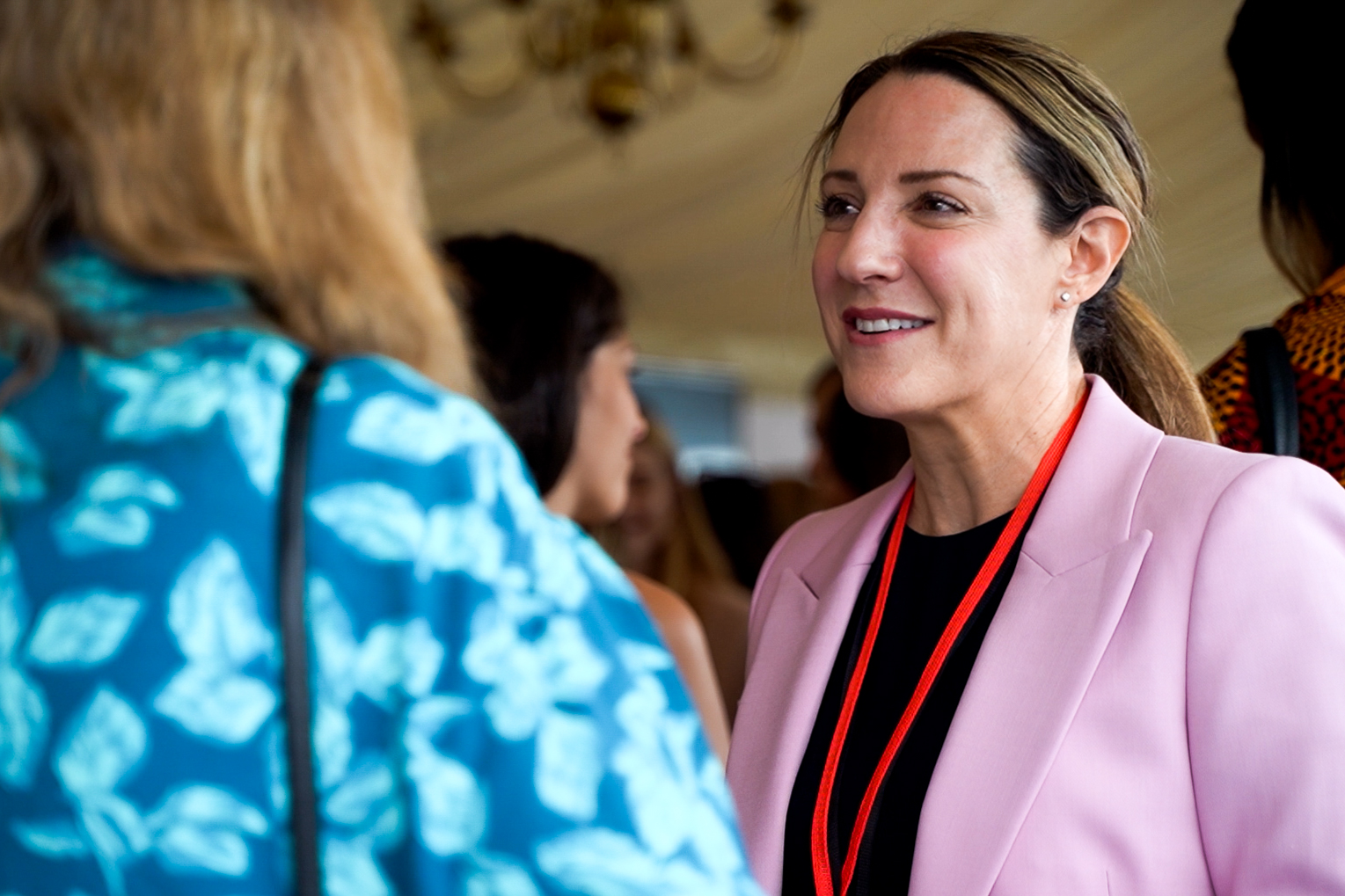 Nicki Lyons, Vodafone's UK Director of Corporate Affairs & Sustainability at the House of Commons.