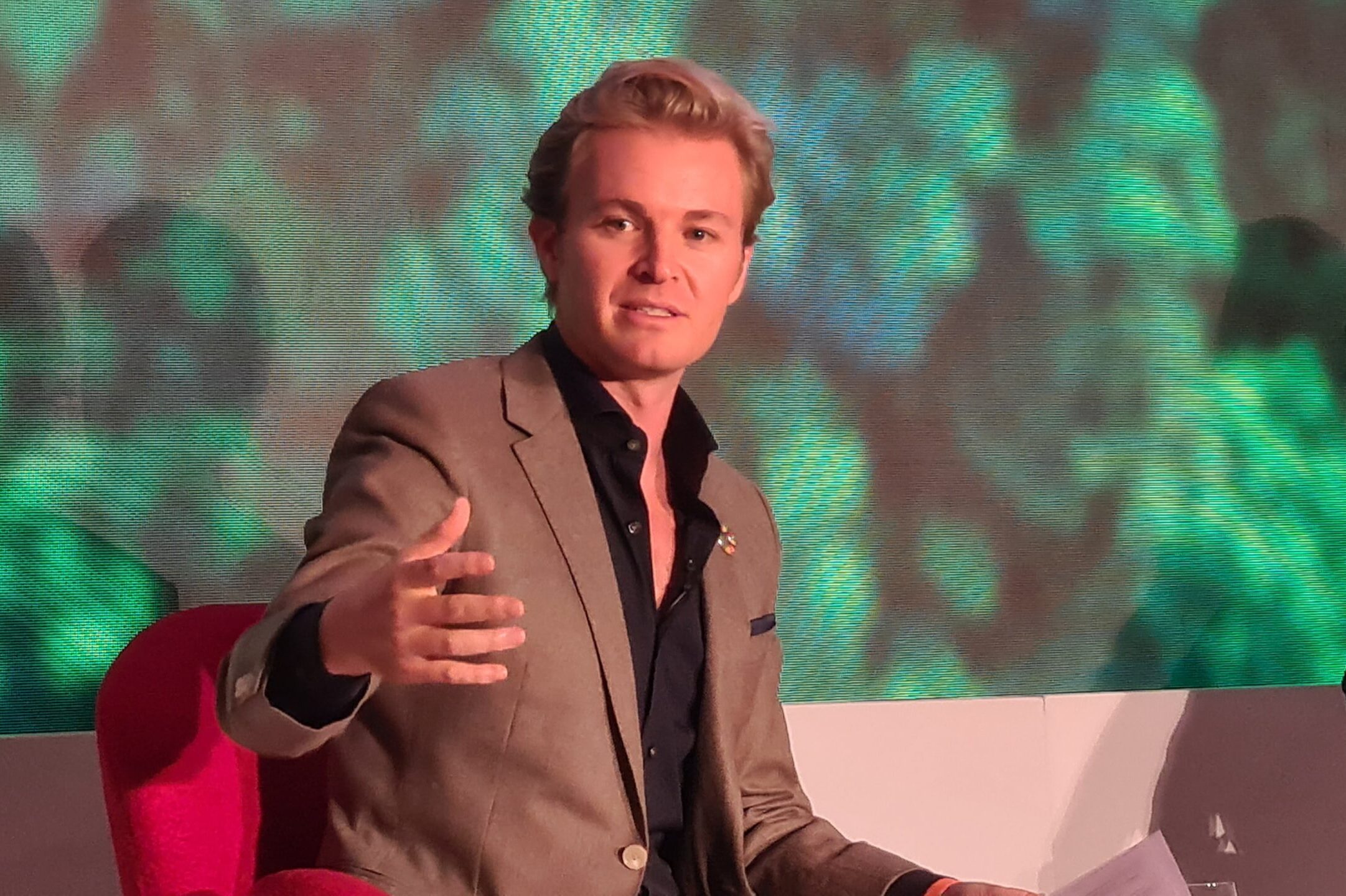 Nico Rosberg at the Vodafone Business Customer Summit