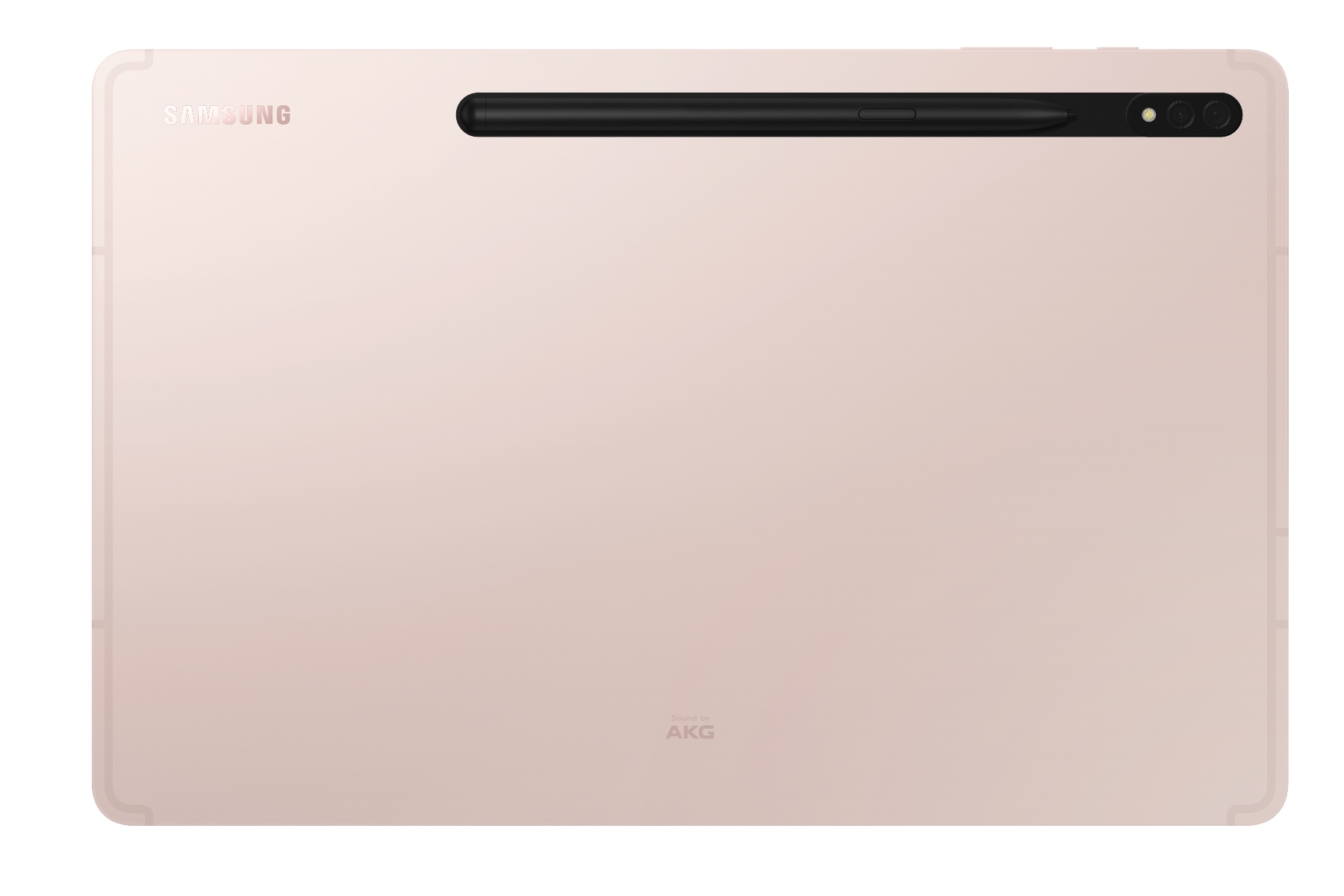 Samsung Galaxy Tab S8 PinkGold Back With S Pen