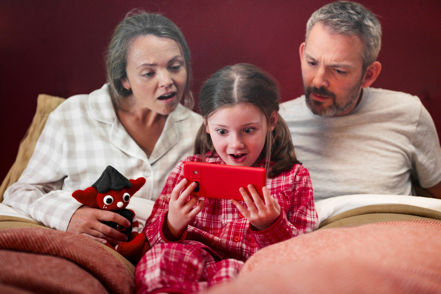 still image from the Vodafone 2023 Christmas TV ad
