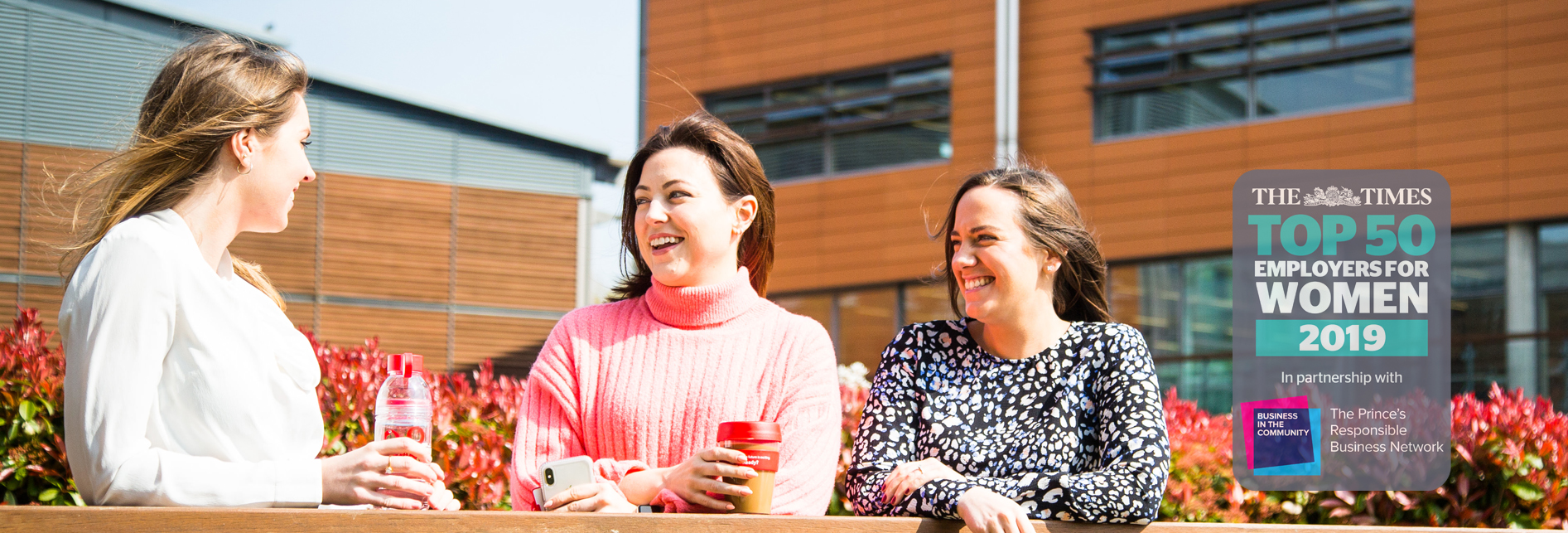 Vodafone is named one of the Times Top 50 Employers for Women for the third year in a row