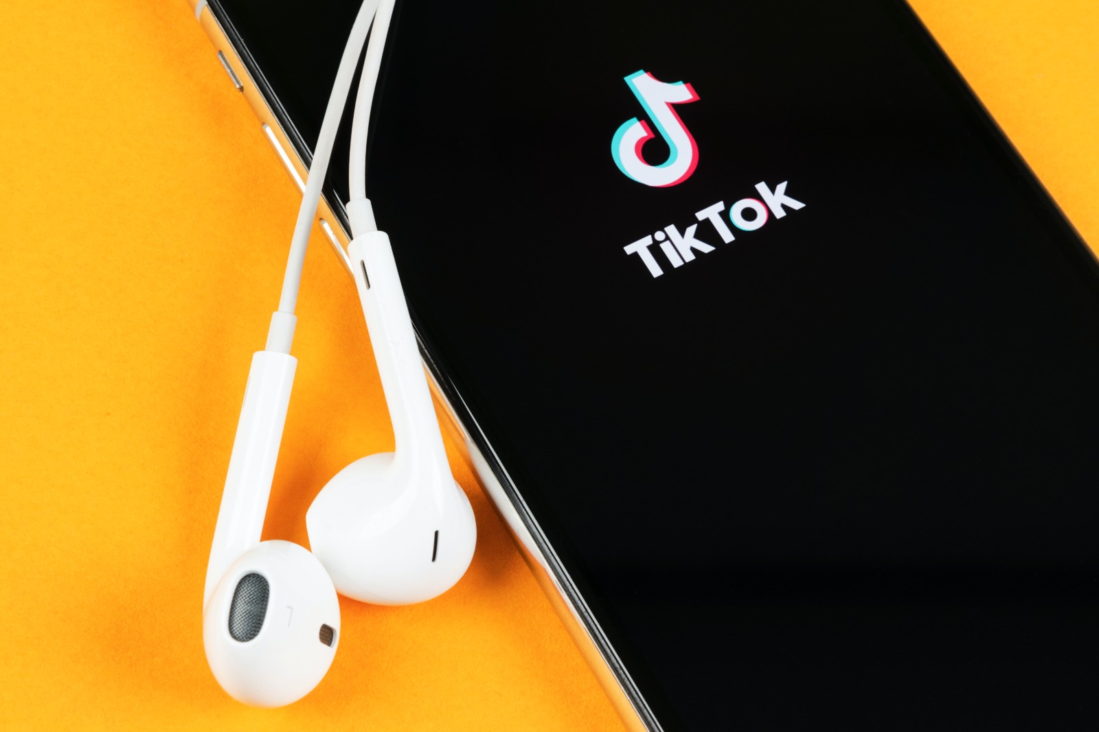 Vodafone_TikTok_Image photo of the TikTok app on a smartphone
