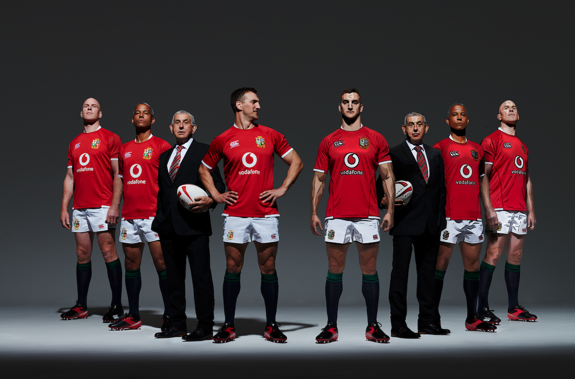 illustrative image about the official app for the British and Irish Lions 2021 tour