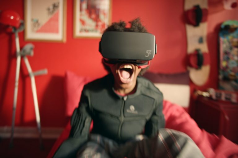 Vodafone Christmas Campaign: VR Sledging