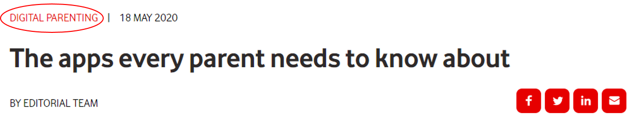 Diagram showing how to filter by category on the News Centre.