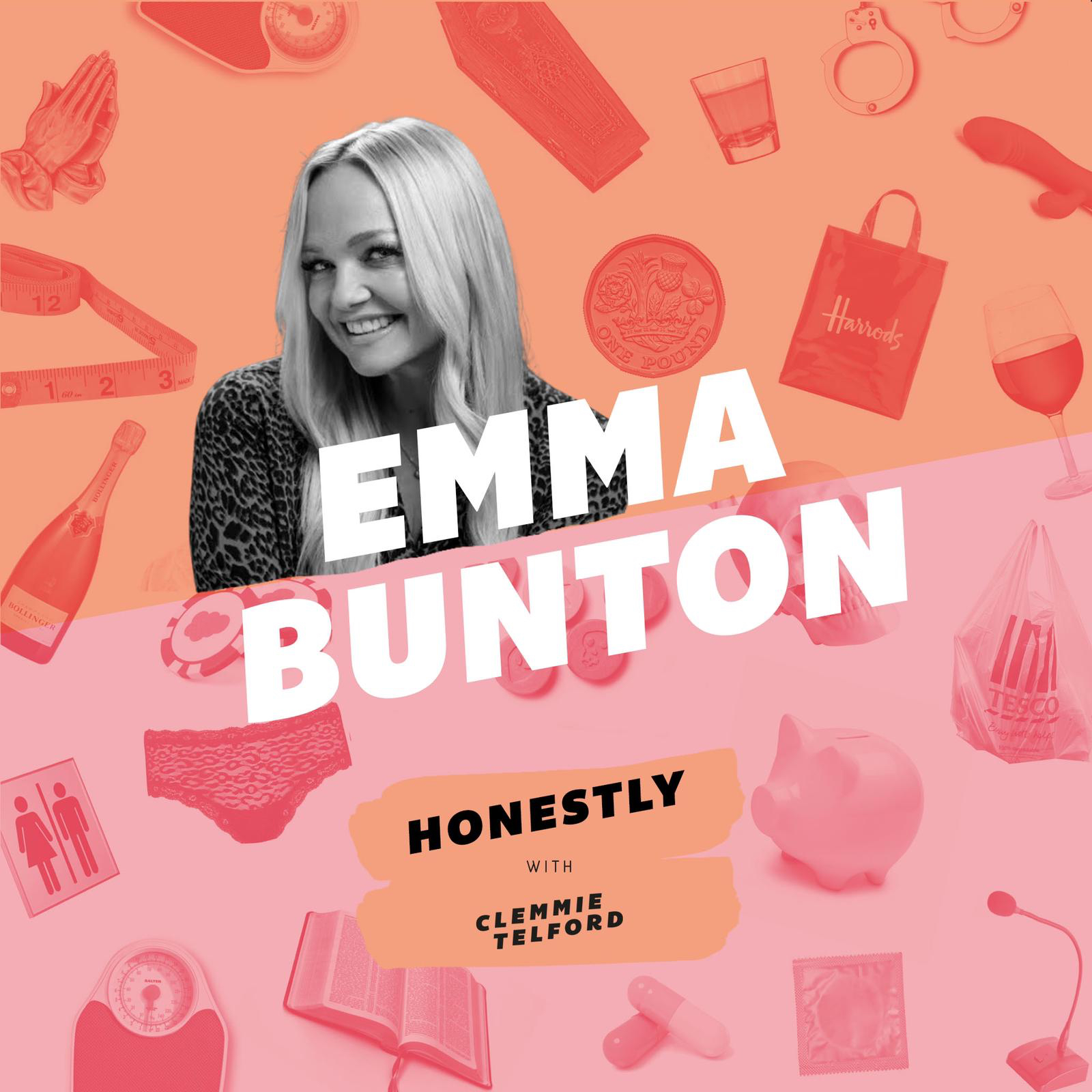 Clemmie Telford Podcast with Emma Bunton flyer