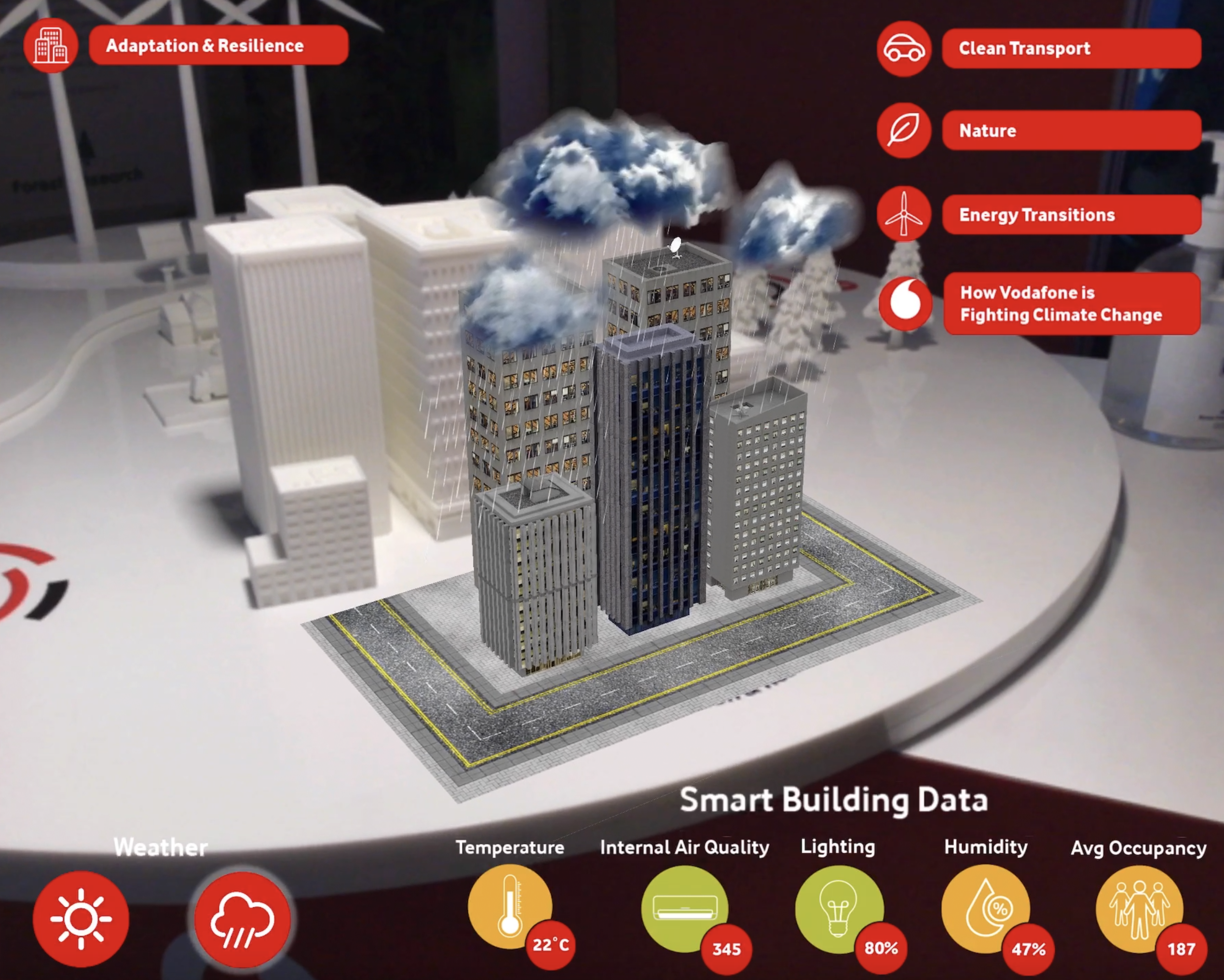 Vodafone's AR experience at COP26 E-Alliance & Partners