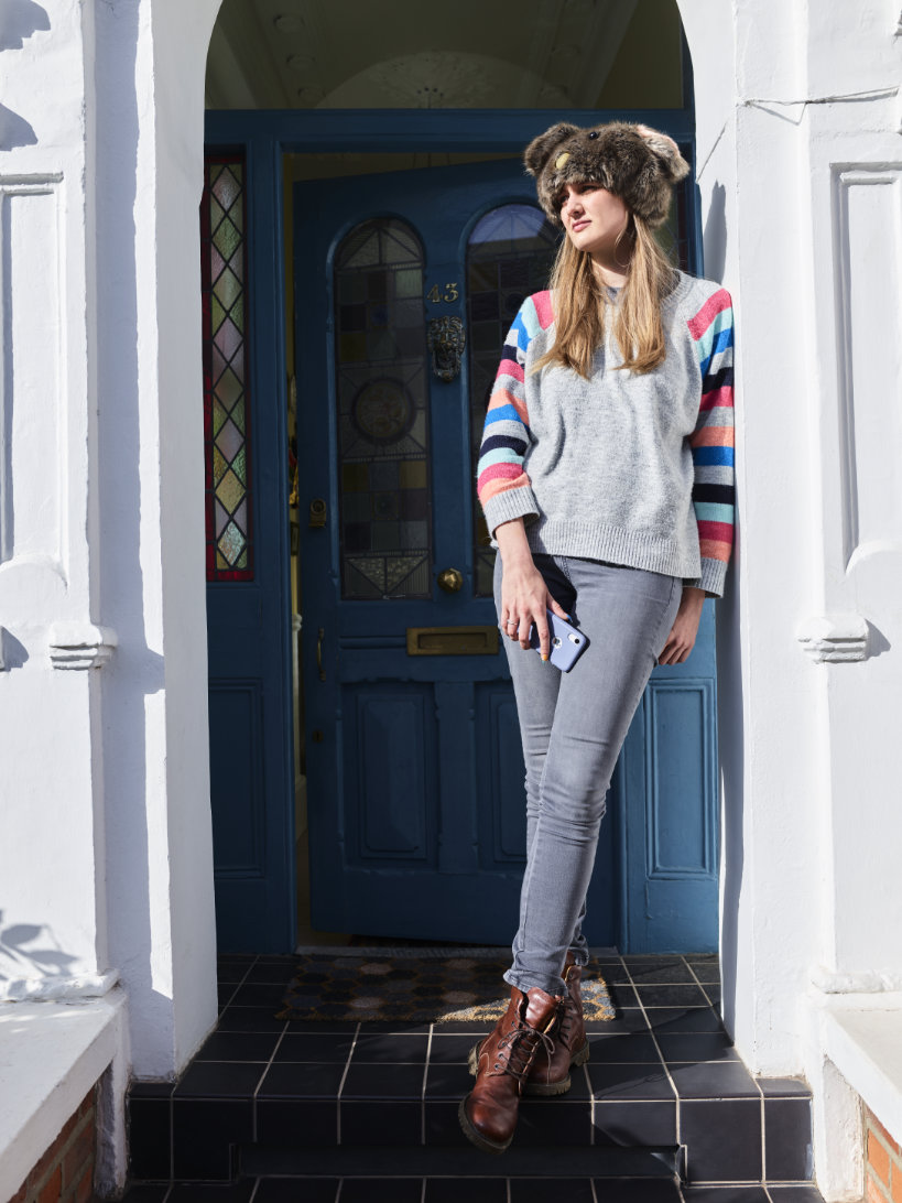 "Connectivity is incredibly important in maintaining my relationships. Because I can’t regularly go out, I rely on the internet to keep in touch with friends and family so when I'm unable to top up my data I feel really disconnected." 3/5.