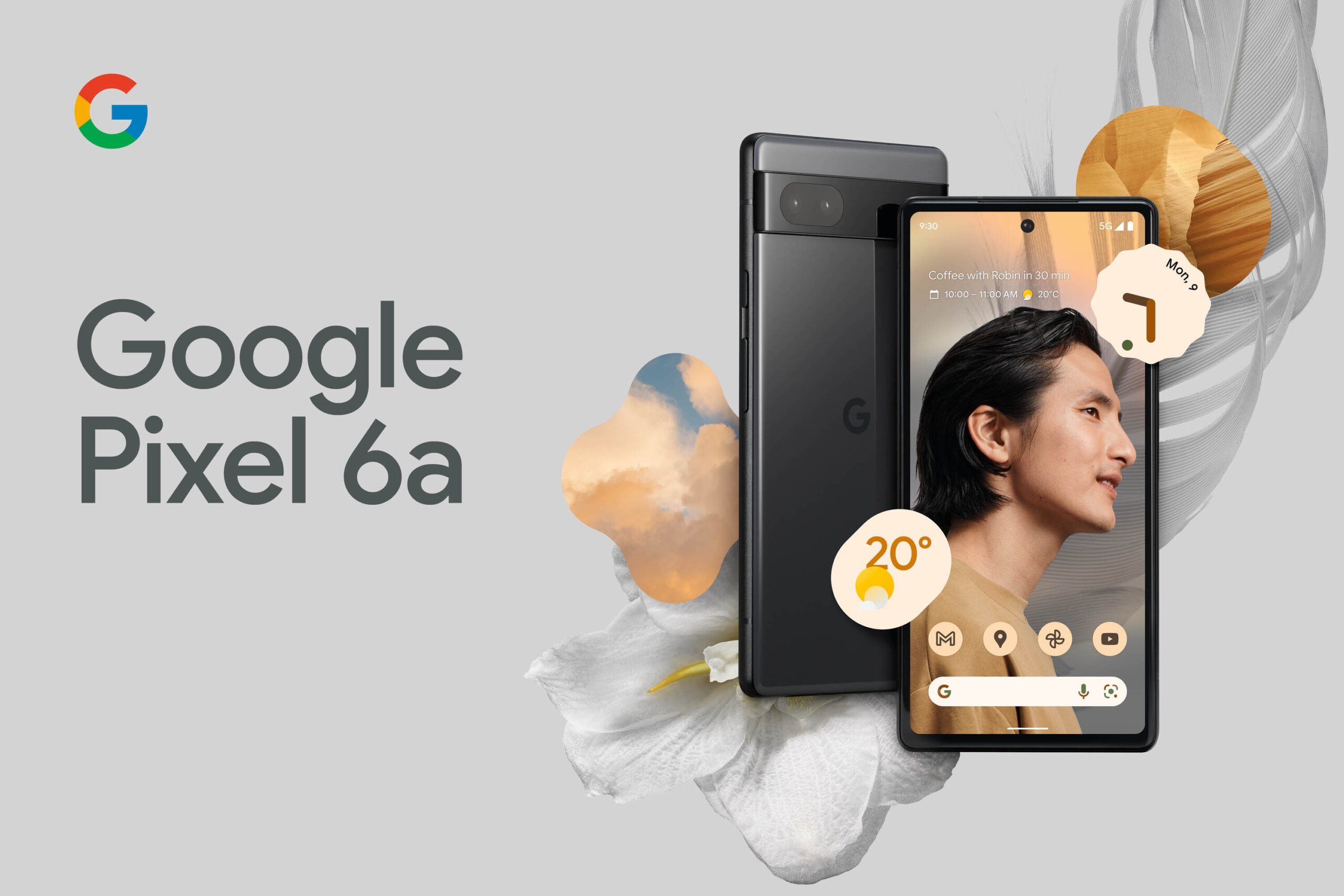 promotional image for the Google Pixel 6a
